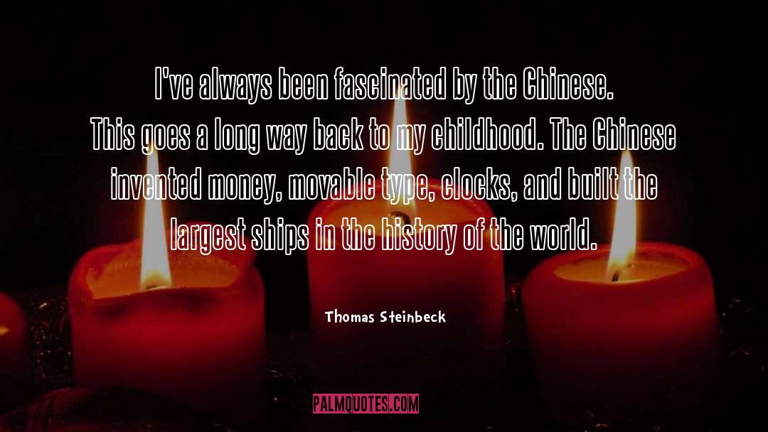 Clocks quotes by Thomas Steinbeck