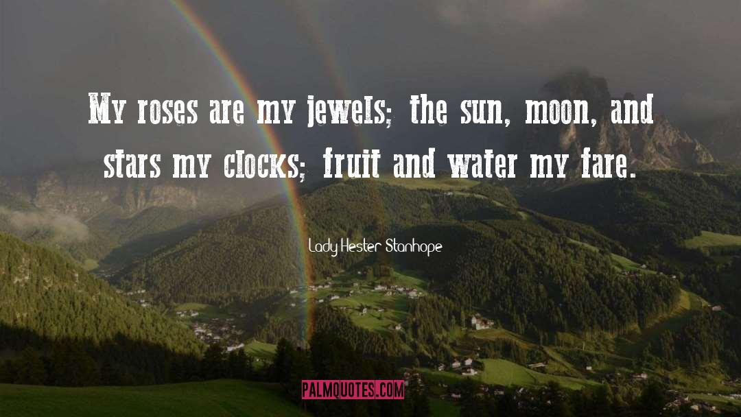 Clocks quotes by Lady Hester Stanhope
