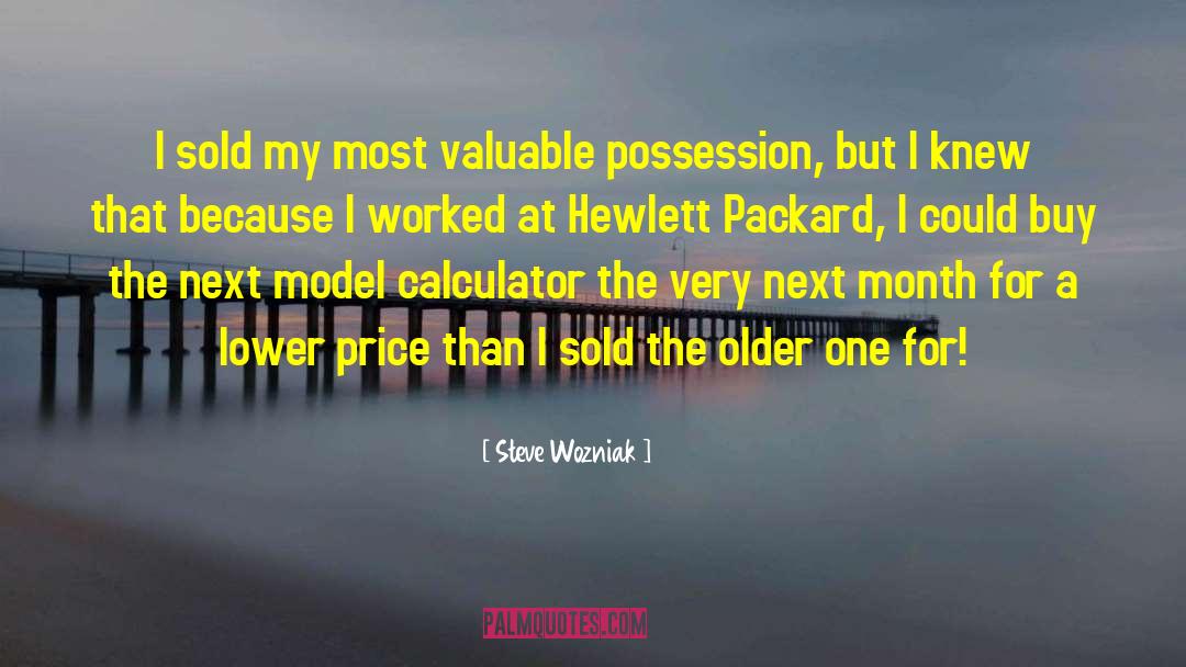 Clockworks Calculator quotes by Steve Wozniak