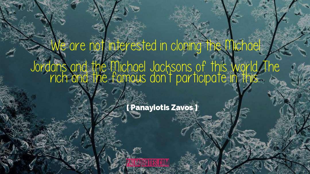 Cloning quotes by Panayiotis Zavos