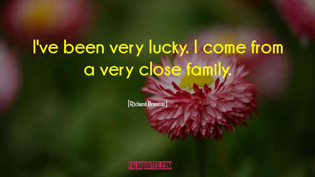 Close Family quotes by Richard Branson