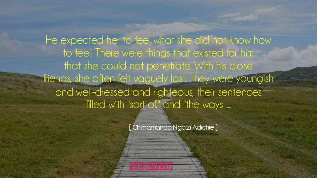Close Friends quotes by Chimamanda Ngozi Adichie