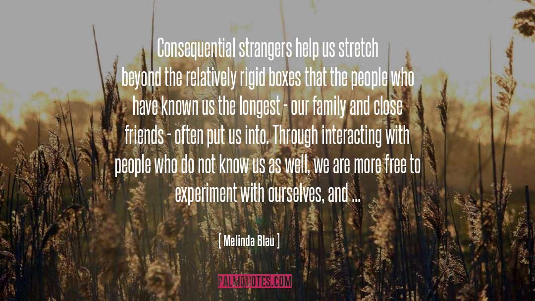 Close Friends quotes by Melinda Blau