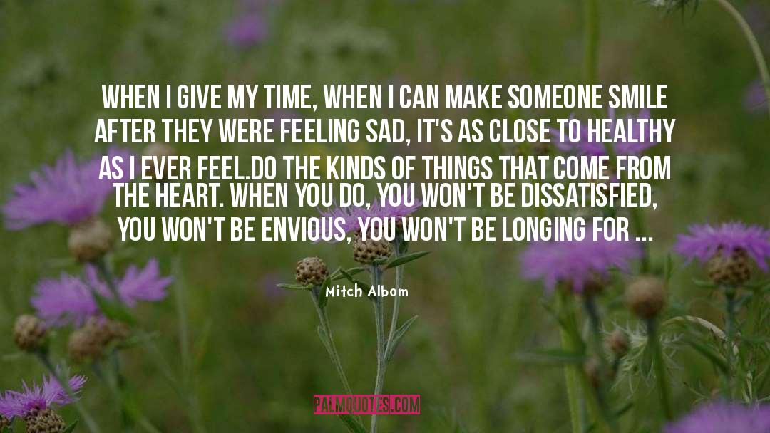 Close quotes by Mitch Albom