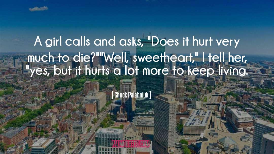 Close To Death quotes by Chuck Palahniuk