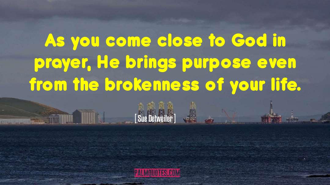 Close To God quotes by Sue Detweiler
