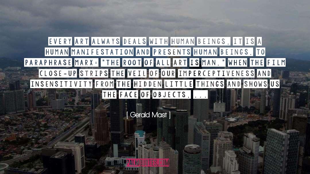 Close Up quotes by Gerald Mast