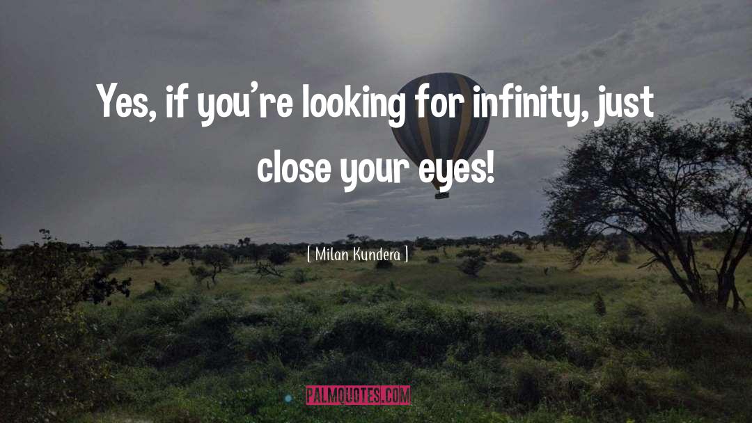 Close Your Eyes quotes by Milan Kundera