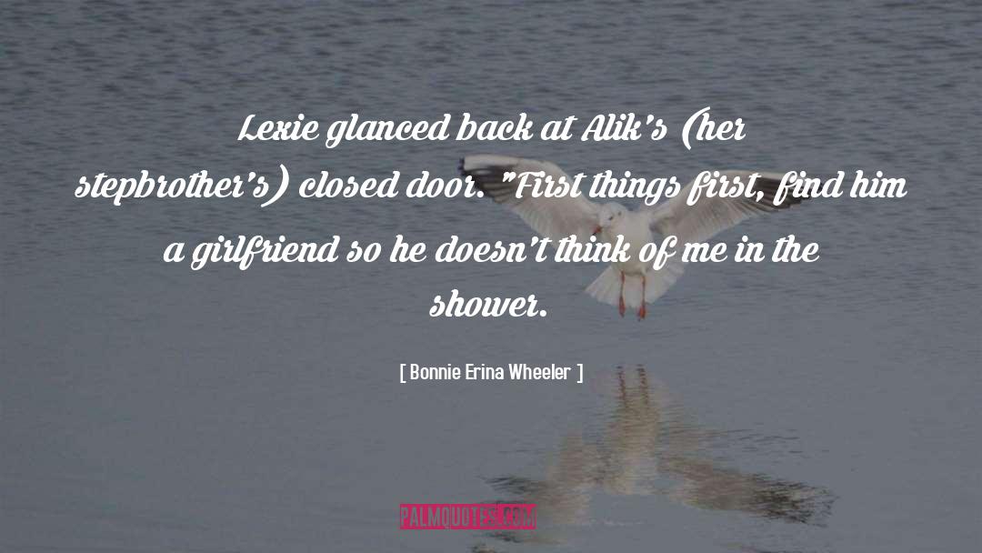 Closed Door quotes by Bonnie Erina Wheeler