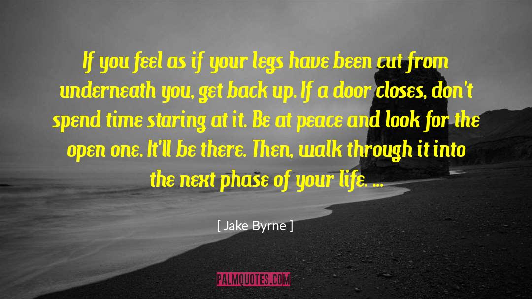 Closed Doors quotes by Jake Byrne
