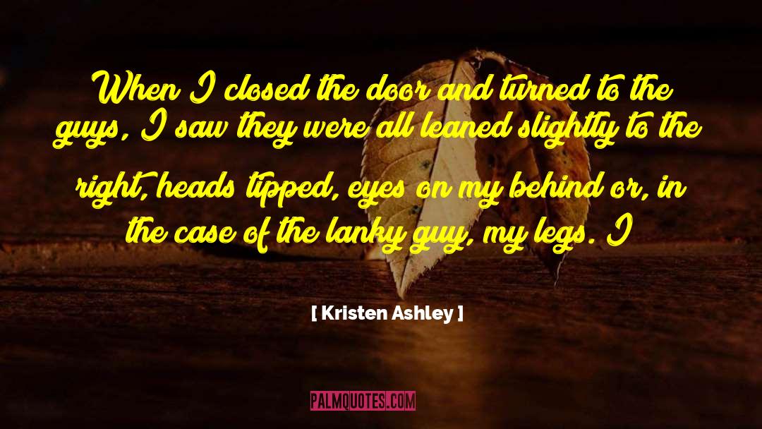 Closed Minded quotes by Kristen Ashley