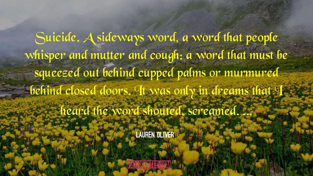 Closed Off quotes by Lauren Oliver