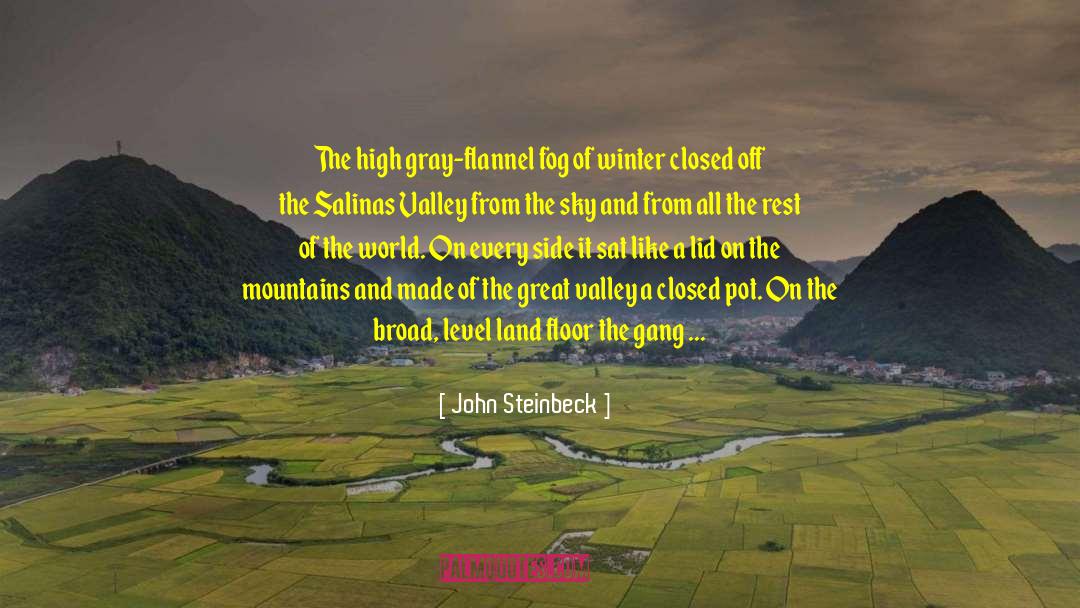 Closed Off quotes by John Steinbeck