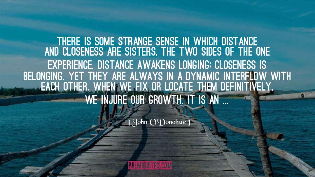 Closeness quotes by John O'Donohue