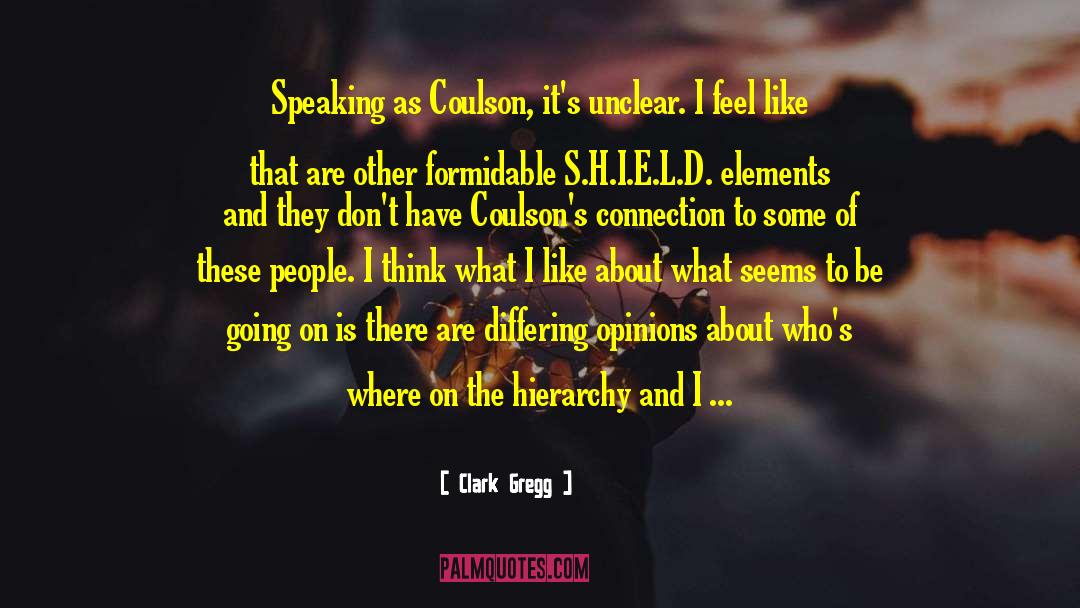 Closeout Connection quotes by Clark Gregg