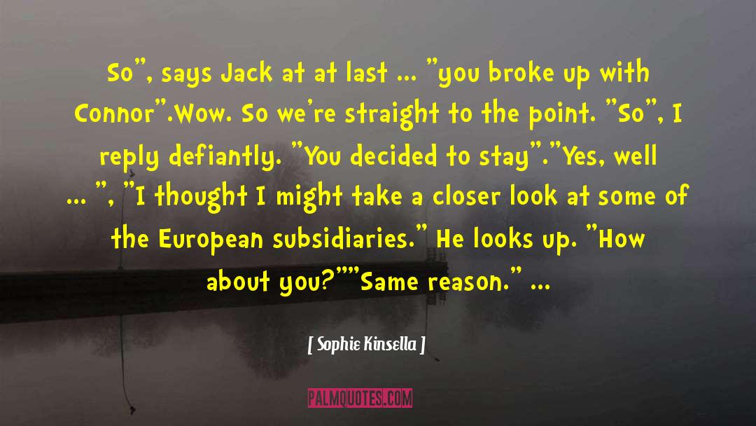 Closer Look quotes by Sophie Kinsella
