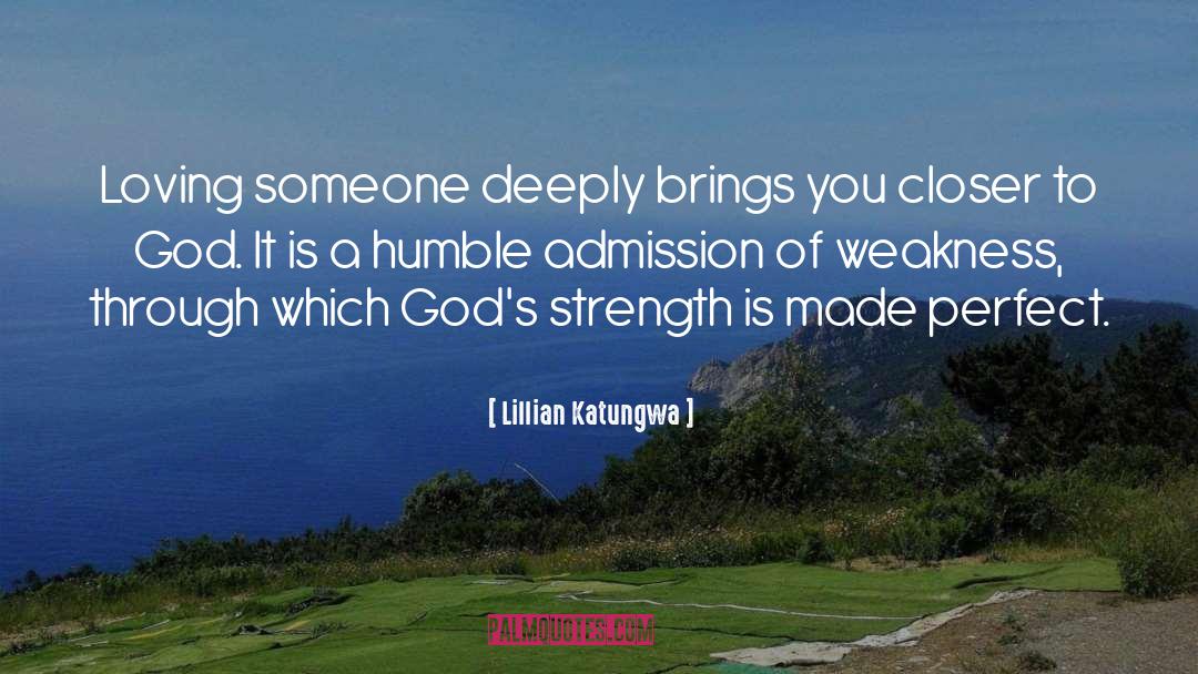 Closer To God quotes by Lillian Katungwa