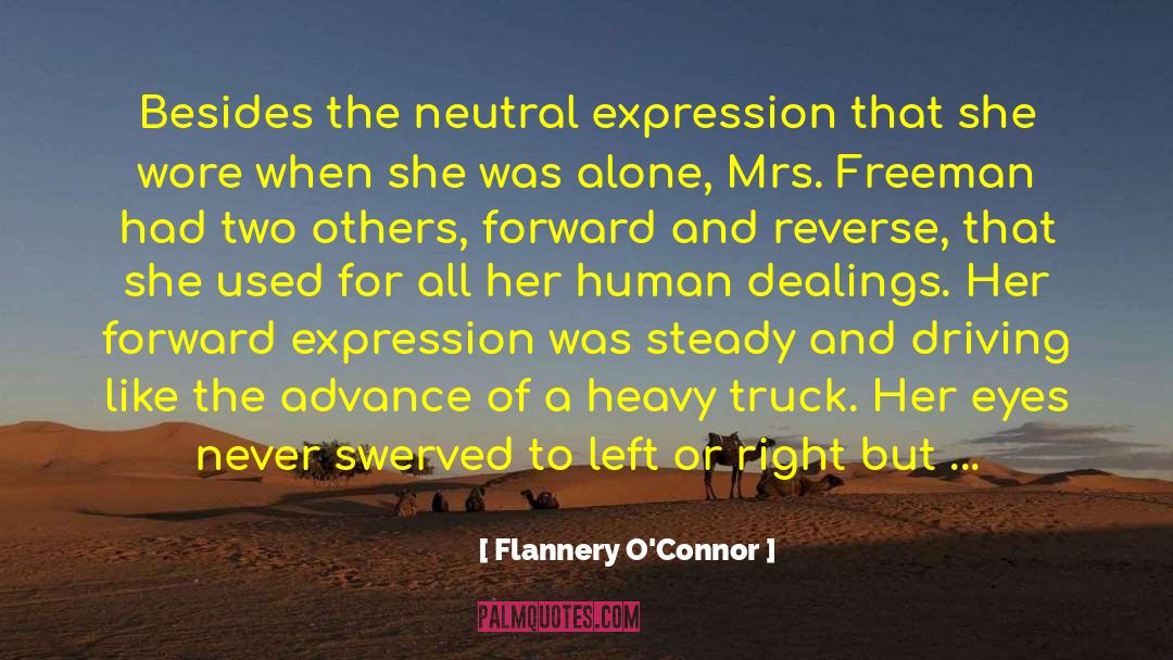 Closing Line quotes by Flannery O'Connor