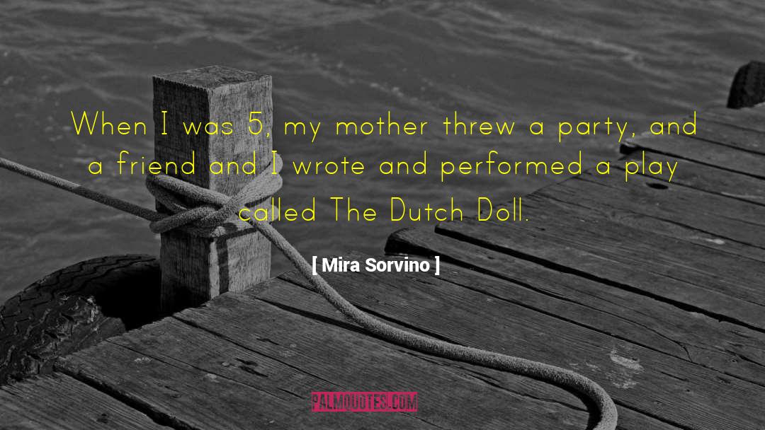 Cloth Doll quotes by Mira Sorvino