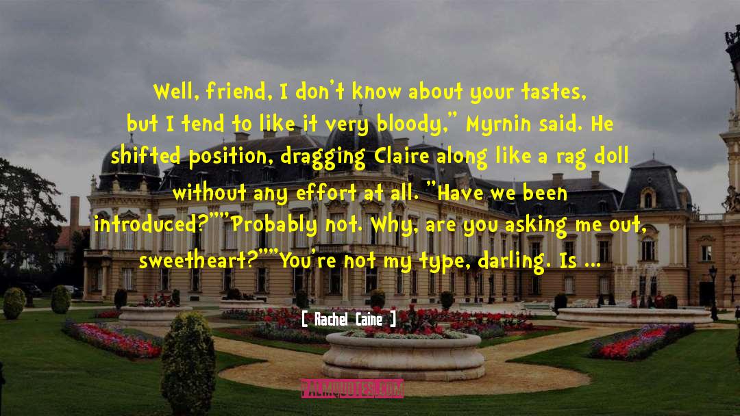 Cloth Jointed Doll quotes by Rachel Caine