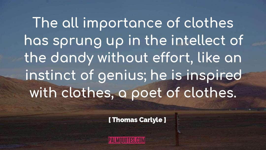 Clothes Hanging quotes by Thomas Carlyle