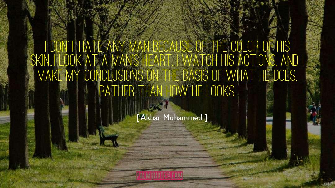 Clothes Make The Man quotes by Akbar Muhammed