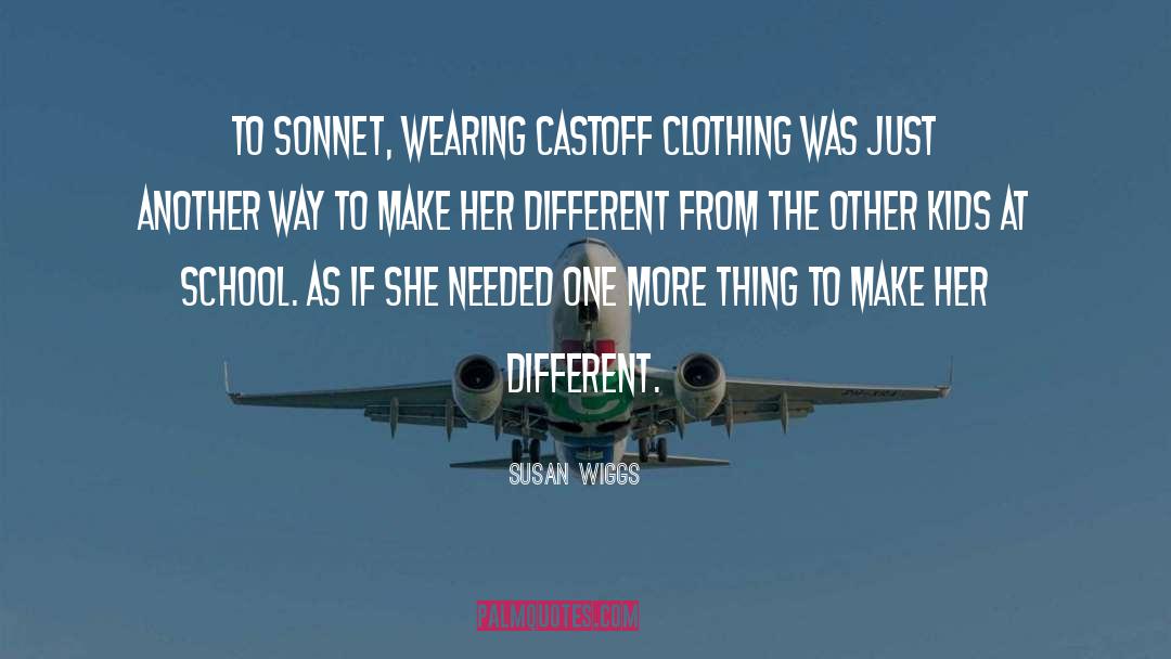 Clothing quotes by Susan Wiggs
