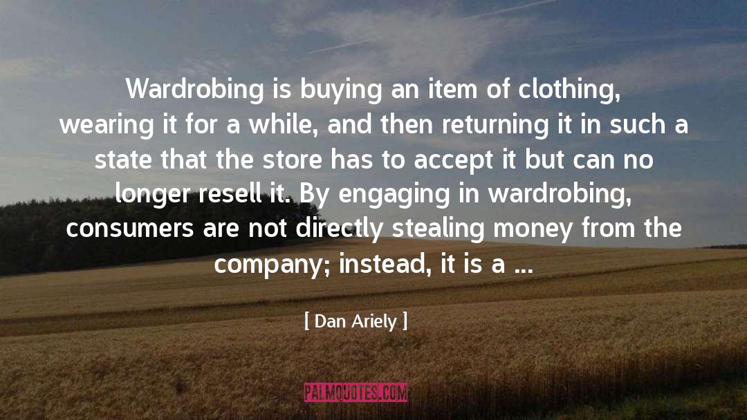 Clothing quotes by Dan Ariely
