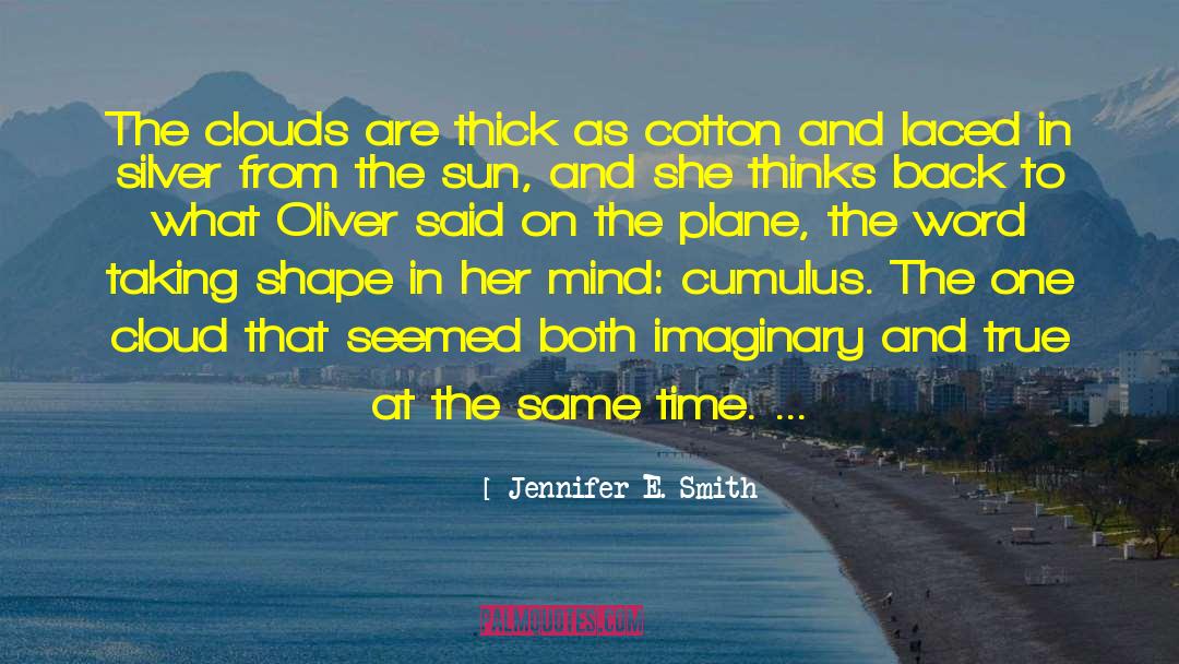 Cloud Assessment quotes by Jennifer E. Smith