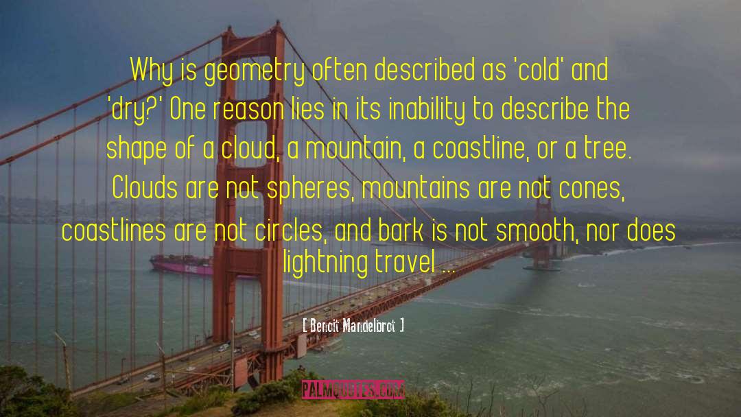 Cloud Nature quotes by Benoit Mandelbrot