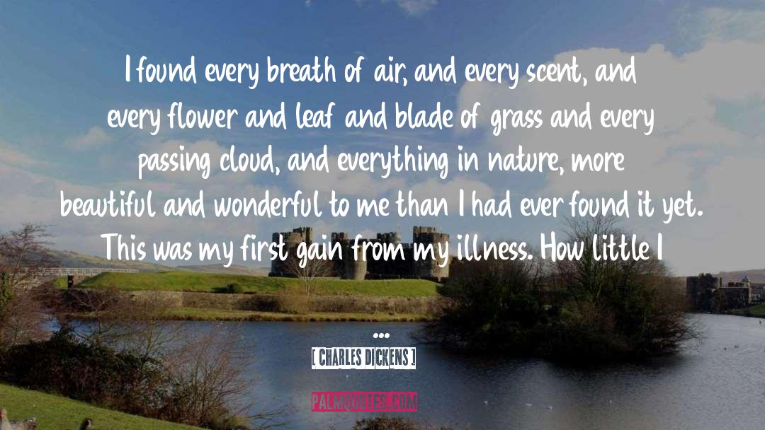 Cloud Nature quotes by Charles Dickens