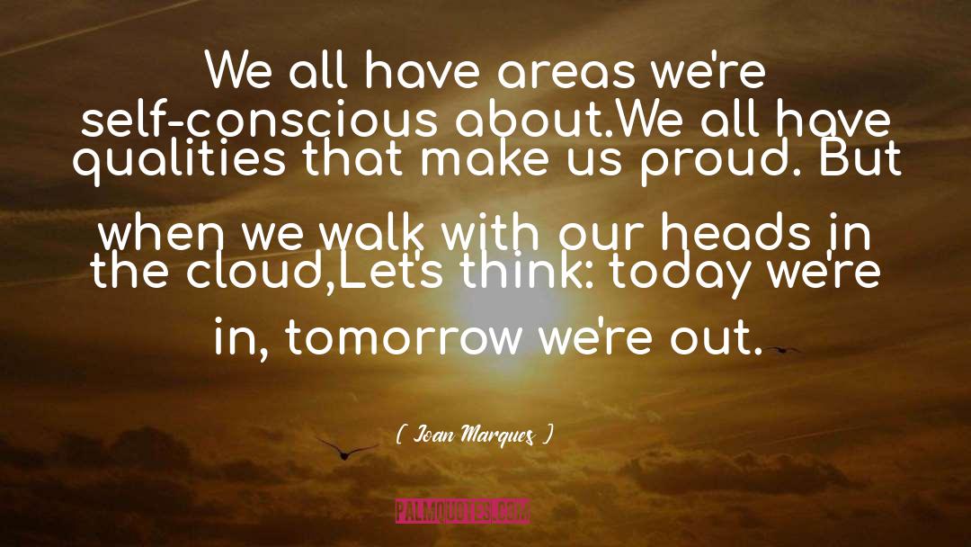 Cloud quotes by Joan Marques