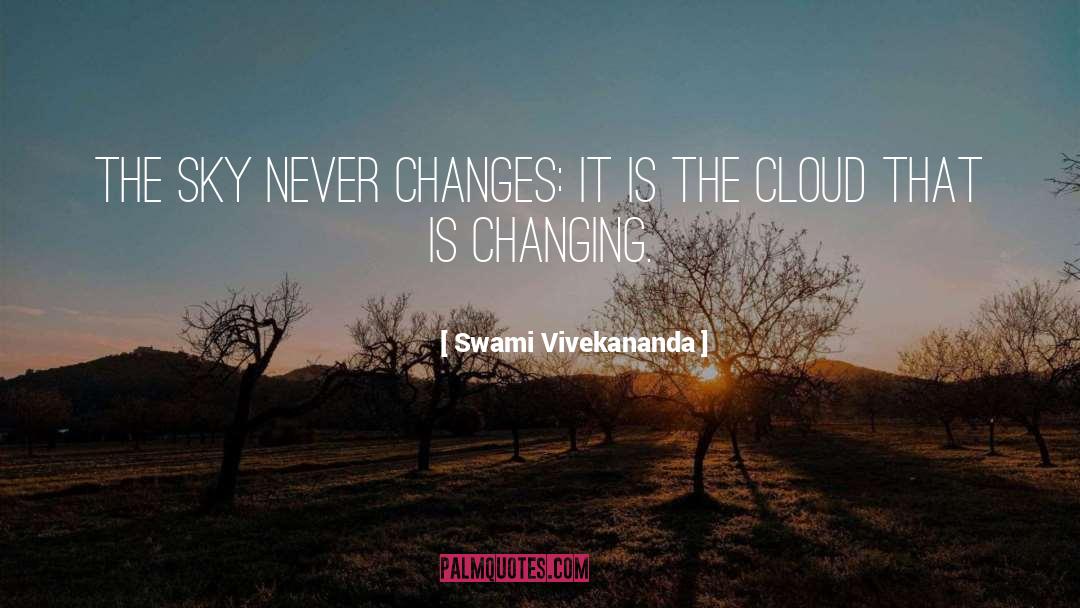 Cloud quotes by Swami Vivekananda