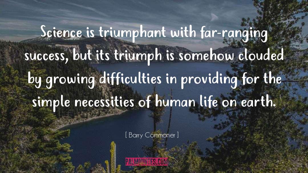 Clouded quotes by Barry Commoner