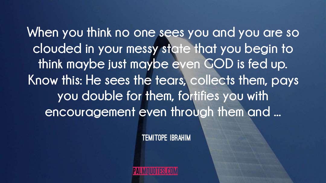Clouded quotes by TemitOpe Ibrahim