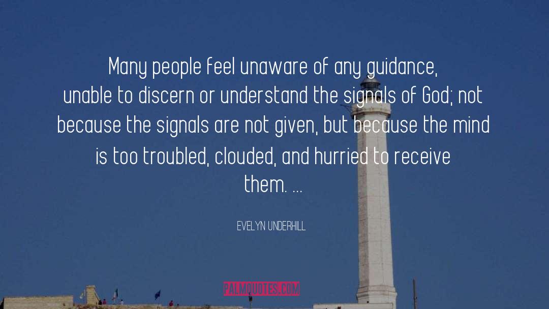 Clouded quotes by Evelyn Underhill