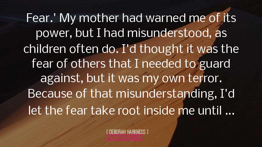 Clouded quotes by Deborah Harkness