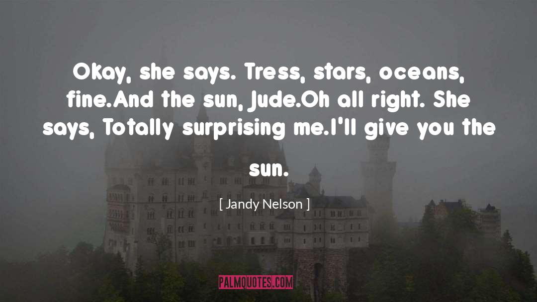 Clouds And Stars quotes by Jandy Nelson