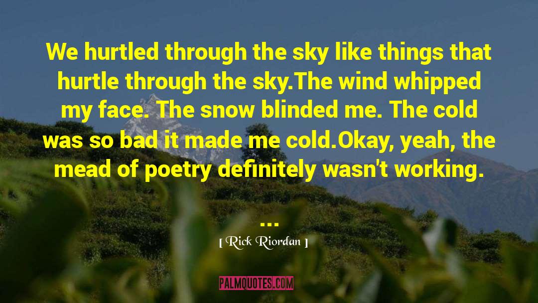 Clouds Sky quotes by Rick Riordan