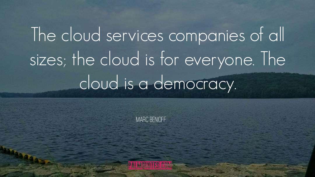 Clouds Sky quotes by Marc Benioff