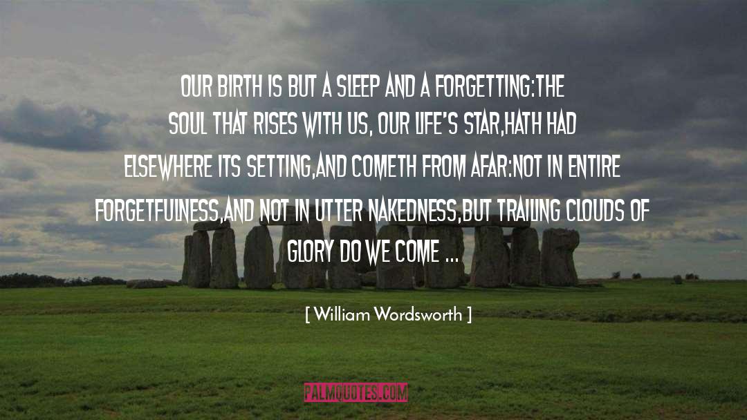 Clouds Wake quotes by William Wordsworth