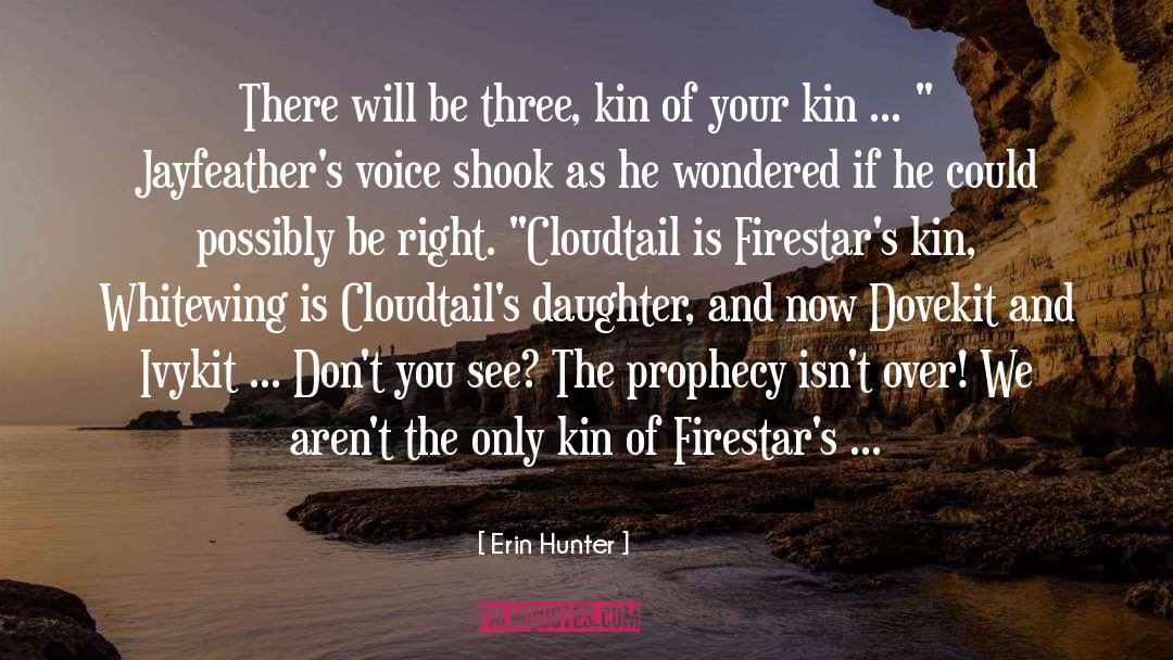 Cloudtail quotes by Erin Hunter