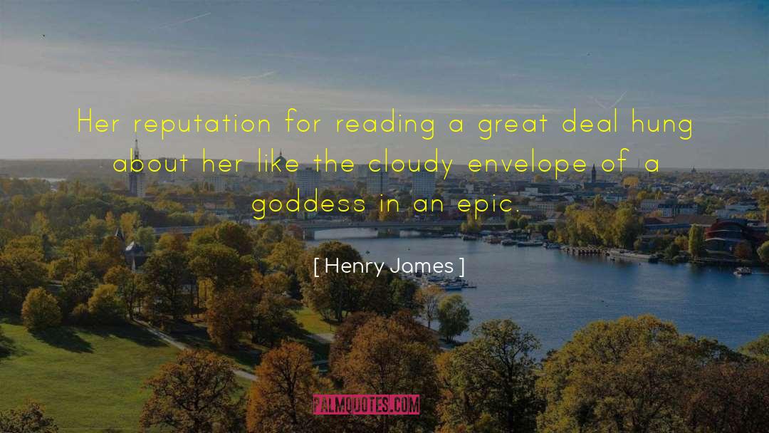 Cloudy Skies quotes by Henry James