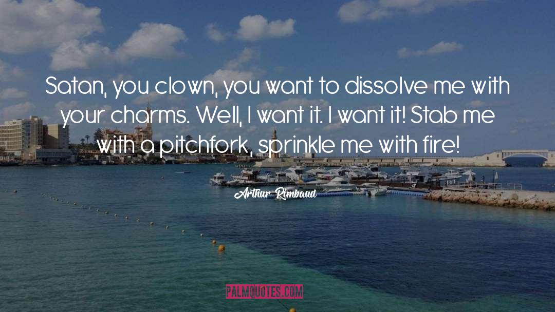 Clown quotes by Arthur Rimbaud