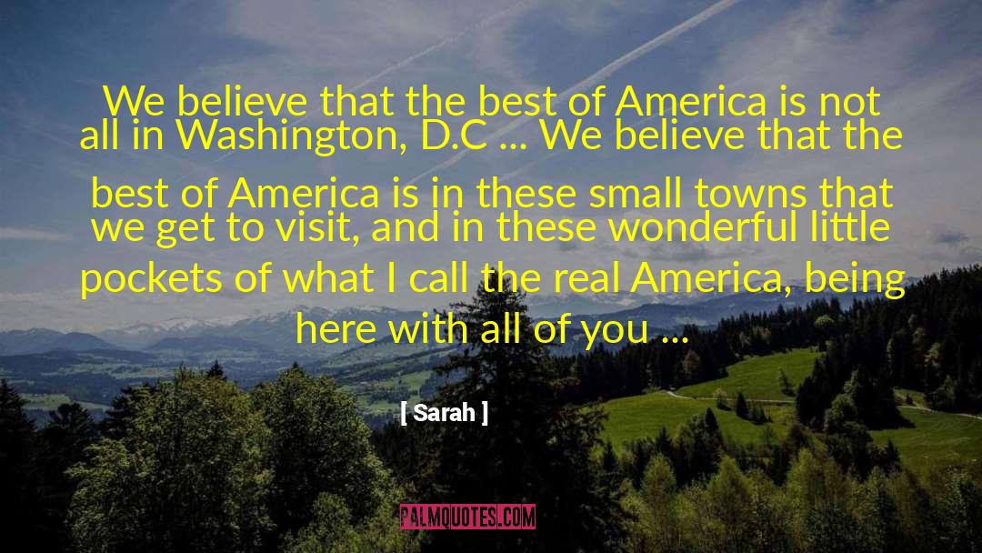 Club Town Washington quotes by Sarah