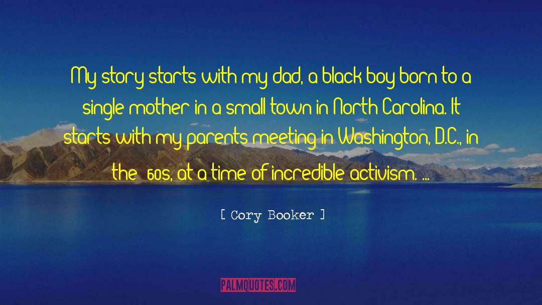 Club Town Washington quotes by Cory Booker