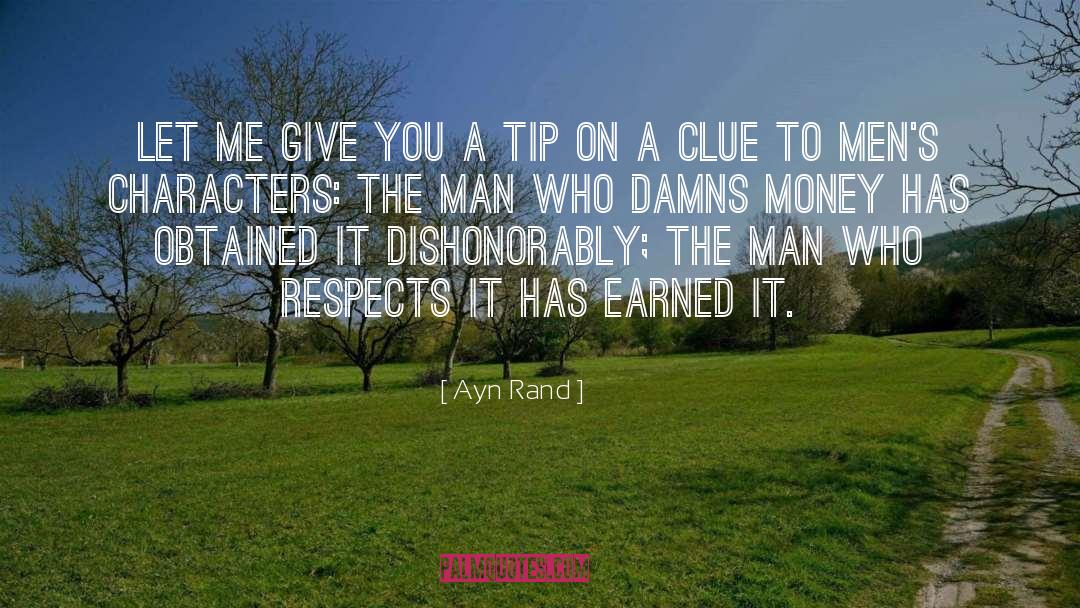 Clue quotes by Ayn Rand