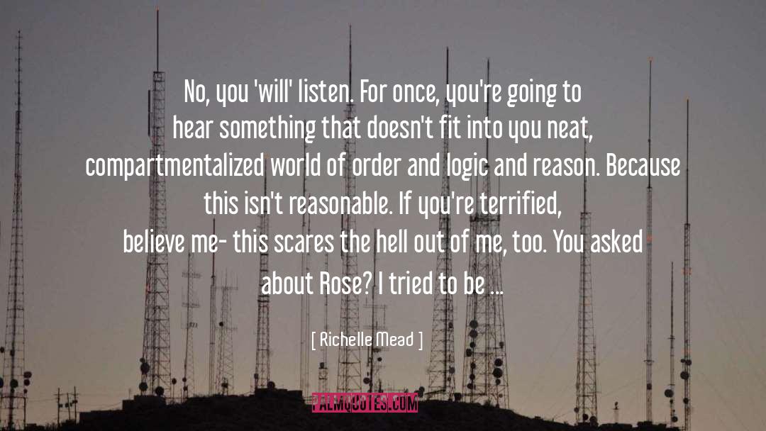 Clue quotes by Richelle Mead