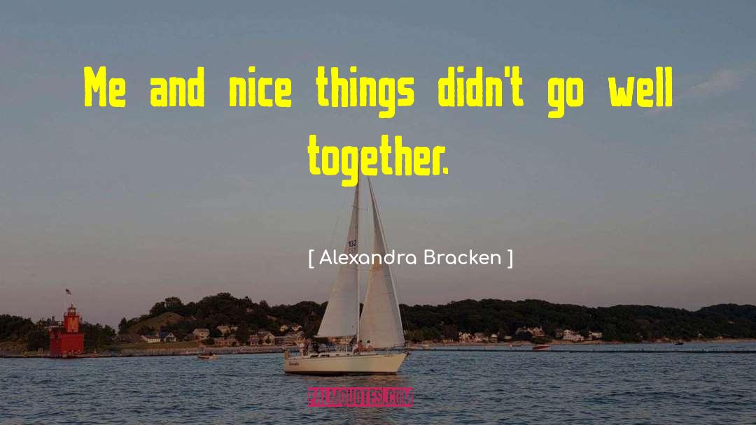 Clumsiness quotes by Alexandra Bracken