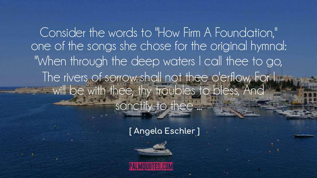 Clung quotes by Angela Eschler